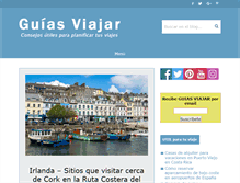 Tablet Screenshot of guias-viajar.com